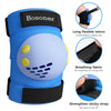 BOSONER Kids/Youth Knee Pads Elbow Pads Wrist Guards Set for 3-15 Years, Child Protective Gear Set for Roller Skates, Cycling, BMX Bike, Skateboard, Inline Skating, Scooter Riding Sports