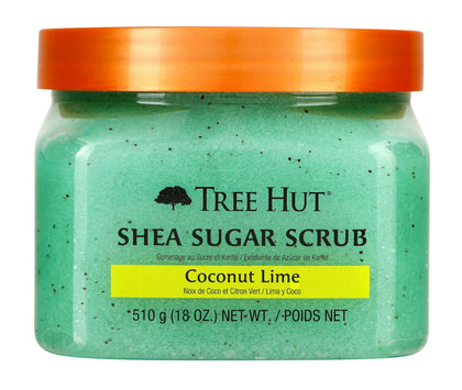 Tree Hut Shea Sugar Body Scrub Coconut Lime 18 oz