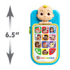 CoComelon JJs First Learning Toy Phone for Kids, Lights, Sounds, Music, Letters, Numbers, Colors, Shapes, and Weather, Officially Licensed Kids Toys for Ages 18 Month by Just Play