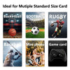 600 Counts Card Sleeves TopLoaders for Trading Cards,Soft Clear Baseball Card Sleeve,Sturdy Trading Cards Sleeves, Plastic Card Protector for Standard Cards Fit for MTG,Football Card Sports Cards