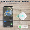 Key Finder, Item Finder Works with Apple Find My (iOS only), Bluetooth Tracker with Key Chain, Replaceable Battery, Privacy Protection, Lost Mode, Item Locator for Bags, Wallets and More