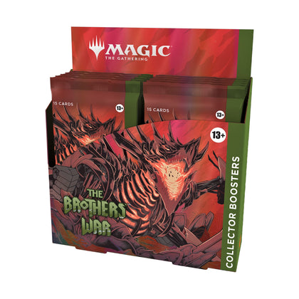 Magic The Gathering The Brothers War Collector Booster Box | 12 Packs (180 Magic Cards)