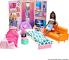 Barbie Big City, Big Dreams Playset, Dorm Room Furniture & Accessories, Includes 2 Beds, Couch, Bean Bag Chair & More
