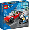 LEGO City Police Bike Car Chase 60392, Toy with Racing Vehicle & Motorbike Toys for 5 Plus Year Olds, Kids Gift Idea, Set Featuring 2 Officer Minifigures