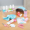 Melissa & Doug Love Your Look Pretend Nail Care Play Set - 20 Pieces for Mess-Free Play Mani-Pedis (DOES NOT CONTAIN REAL COSMETICS) , Pink