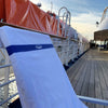Towel Bands (4 Pack) - The Better Towel Chair Clips Option for Beach, Pool & Cruise Chairs