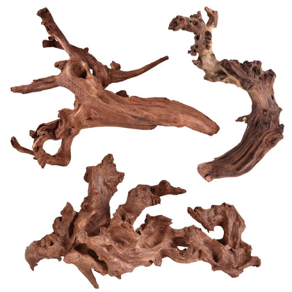 majoywoo Natural Coral Driftwood for Aquarium Decor Fish Tank Decorations, Assorted Driftwood Branch 6-10