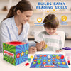 OleOletOy Alphabet Mystery Box for Kids: Montessori Letters Sorting Matching Game Activities, 26 PCS Fine Motor Sensory Toys, Educational Learning Toys for Preschool Kindergarten Classroom Gifts