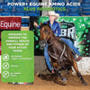 Pivotal Feeds Power+ Horse Supplement (620g/1.36lbs - 100 Servings) - 9 Equine Amino Acids Plus Probiotics for Horses - No Added Sugar, No Soy, No Fillers - Horse Joint Support Supplement