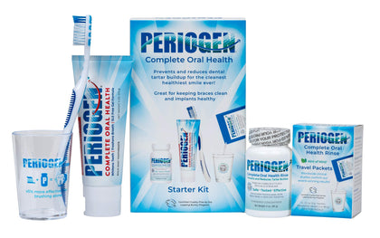 Periogen Starter Kit - Your Best Value on Periogen Oral Care! (Photo depicts kit Contents)