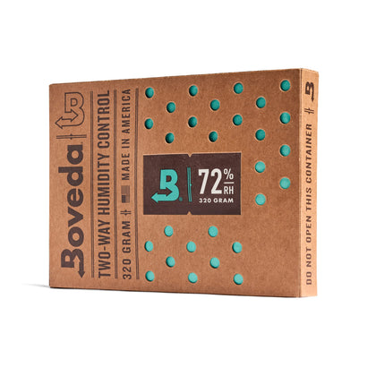 Boveda 72% Two-Way Humidity Control Pack For Large Wood Humidifier Boxes - Size 320 - Single - Moisture Absorber - Humidifier Pack - Individually Wrapped Hydration Packet