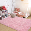 Ultra Soft Pink Rugs for Bedroom 4x6 Feet, Fluffy Shag Area Rugs for Living Room, Large Comfy Furry Rug for Girls Kids Baby Room Decor, Non Slip Nursery Modern Indoor Fuzzy Floor Carpet