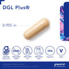 Pure Encapsulations DGL Plus - Gut Health Supplements for Men & Women - with Marshmallow Root, Aloe Vera Extract & More - Non-GMO & Vegan - 60 Capsules
