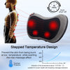 Papillon Shiatsu Back and Neck Massager with Heat, Deep Tissue Kneading,Electric Massage Pillow for Back,Shoulders,Legs,Foot,Body Muscle Pain Relief,Use at Home,Car,Office