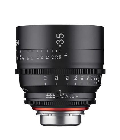 Rokinon Xeen XN35-PL 35mm T1.5 Professional Cine Lens for PL Mount Pro Video Cameras (Black)