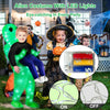 anroog Inflatable Costume Kids Alien Costume Halloween Alien Blow Up Costumes with LED Lights Alien Suit for Kids Teens