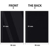 500 Counts Black Card Sleeves Toploaders for Trading Cards,Matte Card Sleeves Deck Card Protectors, Black Soft Sleeves Fit for MTG, Baseball Card,Sports Cards,Game Card