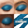 MAYBELLINE Color Tattoo Longwear Multi-Use Eye Shadow Stix, All-In-One Eye Makeup for Up to 24HR Wear, I am Extravagant (Blue Shimmer), 1 Count