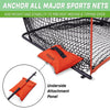 GoSports Sports Net Sandbags Set of 4 Weighted Anchors for Baseball Nets, Soccer Goals, Golf Nets, Football Nets, Hockey Nets and More