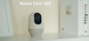 nooie Baby Monitor, WiFi Pet Camera Indoor, 360-degree IP Camera, 1080P Home Security Camera, Motion Tracking, Super IR Night Vision, Works with Alexa, Two-Way Audio, Motion & Sound Detection