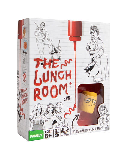 EAP Toy and Games The Lunch Room - Deliciously Fun Strategy Activity Game of Luck for Kids 8+ Teens Adults | 3-6 Players