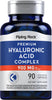 Piping Rock Hyaluronic Acid Supplement 900mg | 90 Capsules | Complex with MSM | Non-GMO, Gluten Free