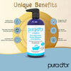 PURA D'OR Kids Wash (16oz x 2 = 32oz) All-in-One Gentle Cleanser - USDA Biobased, Sulfate-Free, Tear-Less, Hypoallergenic, Premium, Shampoo & Bubble Bath