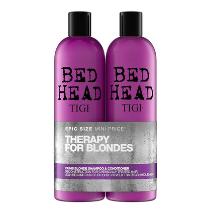 Bed Head by TIGI Dumb Blonde Shampoo and Conditioner for Blonde Hair 25.36 fl oz 2 count