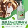 Original Udder Balm Doc Hoags Aloe Vera+Agave Premium Horse Supplement for Gut Health, Natural Equine Gastric Support & Stress Relief, Support Ulcer Improvement for Horses and Other Large Animals