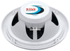 BOSS Audio Systems MR6W 180 Watt Per Pair, 6.5 Inch, Full Range, 2 Way Weatherproof Marine Speakers Sold in Pairs, White
