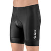 SLS3 Triathlon Shorts Men - Tri Short Mens - Men's Triathlon Shorts - Tri Shorts Black - 2 Pockets FRT (Solid Black, X-Large)