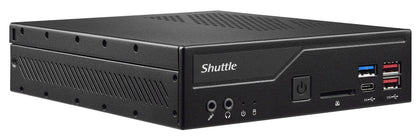 Shuttle XPC Slim DH670 Barebone PC Intel H670 Support 65W Alder Lake-s LGA1700 CPU No Ram No HDD/SSD No CPU No OS (Vesa Mount Included), Black