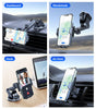 VICSEED Universal Phone Mount for Car [Solid & Durable] Car Phone Holder Mount Dashboard Windshield Air Vent Long Arm Strong Suction Cell Phone Holder Car for iPhone 15 14 13 12 Pro Max All Mobile