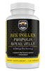 HMS Nutrition Premium Bee Pollen Daily Dietary Supplement - Includes Propolis & Royal Jelly - 3250mg Non-GMO, 120 Vegetarian Capsules - 30 Day Supply