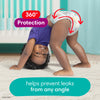 Pampers Cruisers 360 Diapers - Size 4, 144 Count, Pull-On Disposable Baby Diapers, Gap-Free Fit