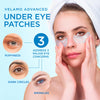 Eye Patches for Puffy Eyes 60 Pcs, 24k Gold Under Eye Patches for Dark Circles and Puffiness, Under Eye Mask Patches for Wrinkles, Dark Circles Under Eye Bags Treatment For Women And Men