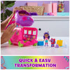 Gabby's Dollhouse Celebration Party Bus Playset with Gabby & DJ Catnip Toy Figures and Dollhouse Accessories, Kids Toys for Ages 3 and Up