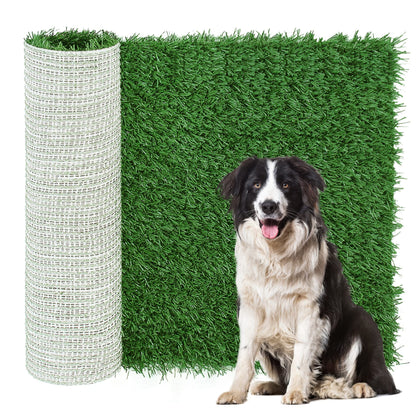 GLOBREEN Replacement Dog Grass Pee Pad for Potty Training, Large Artificial Grass Patch for Potty Tray, Reusable & High Drainage - 33x33 Inches