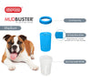 Dexas MudBuster Portable Dog Paw Washer/Paw Cleaner, Medium, Pro Blue