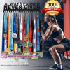 Always Earned Never Given Medal Holder Hanger Display Rack Award Ribbon Organizer for Race,Running,Soccer,Gymnastic,Wrestling,Sports with 20PCS Hanging Hooks Upgraded Easy Use 16 inches long