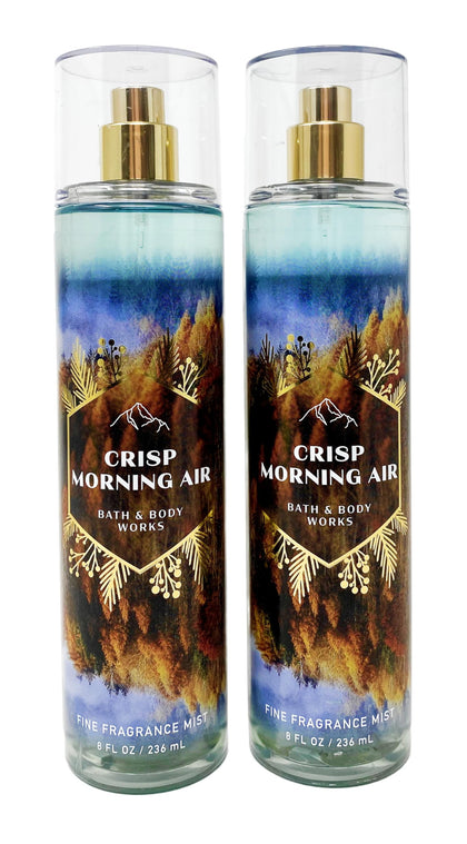 Bath & Body Works Crisp Morning Air - 2 Pack Of Fine Fragrance Mist
