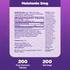 Natrol Melatonin 5mg, Strawberry-Flavored Dietary Supplement for Restful Sleep, 200 Fast-Dissolve Tablets, 200 Day Supply