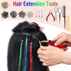 Hair Tinsel Kit (48 Inch, 16 Colors, 3200 Strands), Glitter Sparkling Tinsel Hair Extensions with Tools, Heat Resistant Fairy Hair Tinsel Kit for Women Girls Cosplay Party Festival Hair Accessories