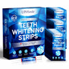 UPHsmile Professional Teeth Whitening Strips - 21 Whitening Sessions - Sensitivity Free - 42 Peroxide Free Whitening Strips - Safe for Enamel 100% Natural-1x2ml Whitening Pen + Mouth Opener Included