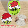 GYGOT 4pcs Grinchs Bathroom Decor Sets, Grinchs Christmas Bathroom Decorations Sets-Include Toilet Lid/Seat/Tank Cover/Rug for Grinchs Indoor Decor