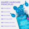 MAREE Hair Oil for Frizzy & Dry Hair - Keratin Styling & Moisturizing Hair Capsules with Avocado, Jojoba & Argan Oil - Leave-in Anti Frizz no Rinse Conditioner with Vitamins A, C, E & B5-30 Capsules