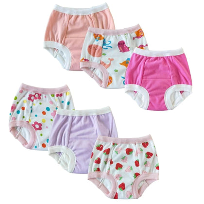 Peejamas Daytime Trainers - Comfortable Toddler Underwear For Potty Training - Diaper Replacement Training Pants For Toddlers - Easy-To-Clean Training Pants (6-Pack - Sweet 'n Sunny - 3T)