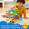 Fisher-Price Little People Toddler Learning Toy Load Up n Learn Construction Site Playset with Dump Truck for Ages 18+ Months