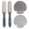 Probelle Double Sided Multidirectional Nickel Foot File Callus Remover - Immediately Reduces calluses and Corns to Powder for Instant Results, Safe Tool (Dark Grey)