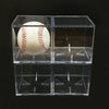 Peak Athletix Baseball Display Case UV Protected Acrylic Cube Square Clear Memorabilia Display & Storage Sports Official Baseball Case Autograph